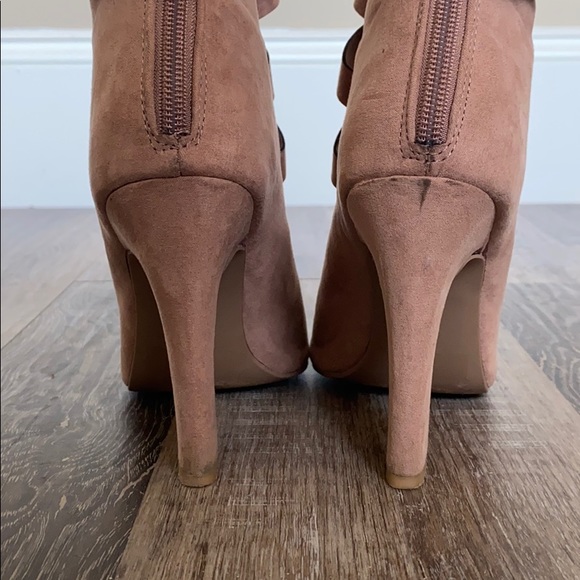 Venus Open Toed Heel Bootie - Picture 2 of 4